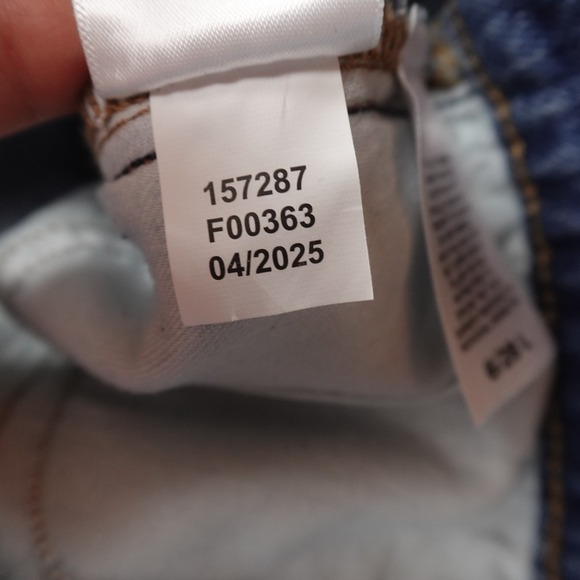 NEW Lucky Brand Jeans Womens 6 Dark Blue Denim Pants High Rise Straight Stretch - Picture 11 of 16